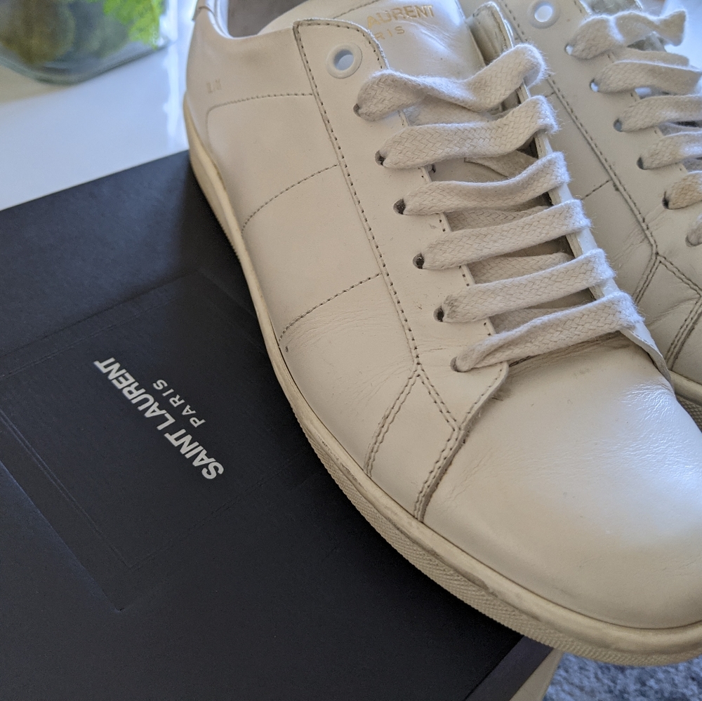 Saint Laurent White Sneakers (W) - Picture 2 of 9